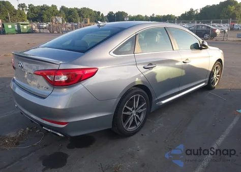 2017 Hyundai Sonata Sport 2.0T from USA, damaged, VIN 5NPE34AB0HH509878